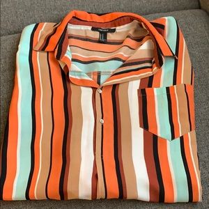 Flowy Striped Blouse